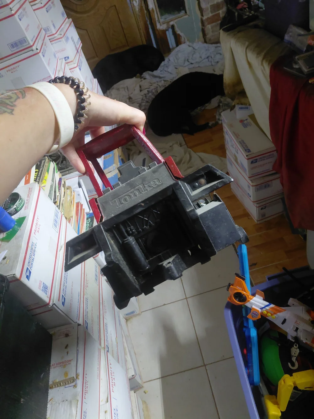 Tonka snowcat toy